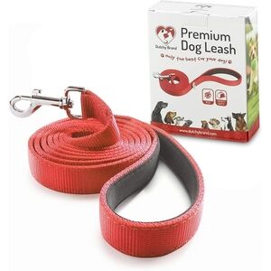 Red Premium 6 Foot Dog Leash